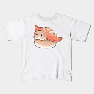 Salmon Mentai Sushi Bunny _ Bunshi Bunniesmee Kids T-Shirt